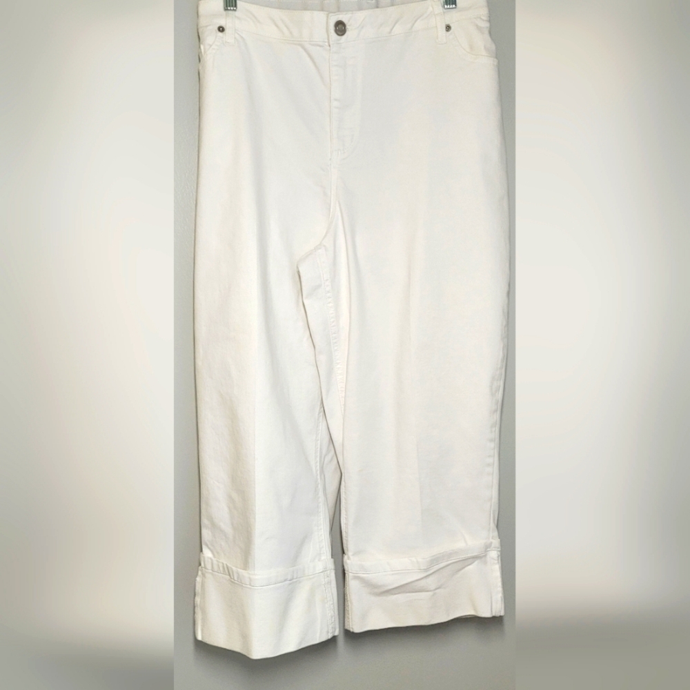 CATHERINES white jeans 24W